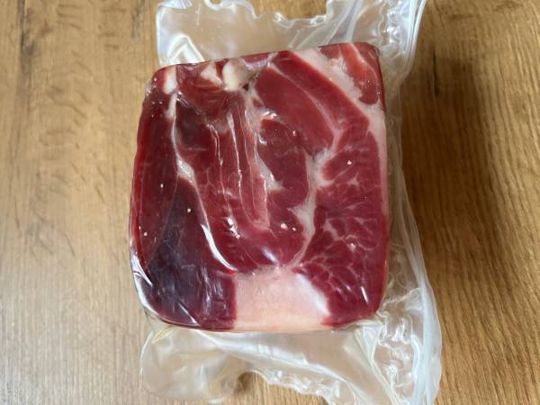 Schinken Porco Preto vom schwarzen Schwein ca. 400gr