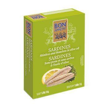 Sardinen ohne Haut u Gräten in Olivenöl 105gr