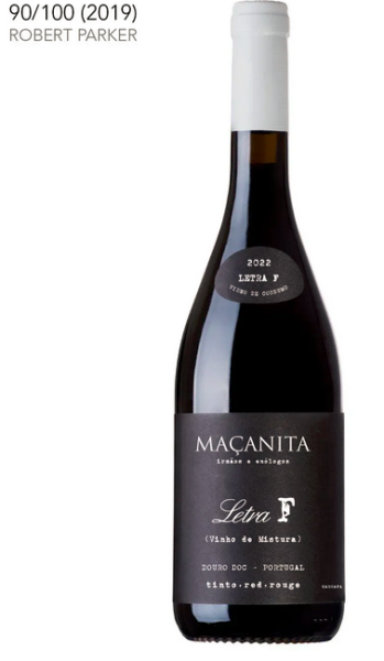 Macanita 2022 Letra F Rotwein