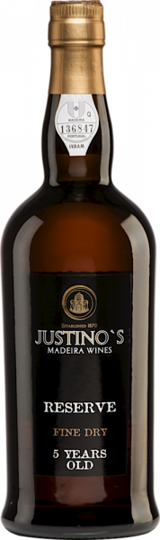 Justinos Reserva Fine Dry Madeira 5 Years old