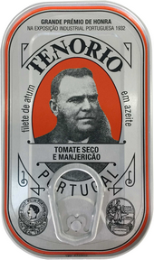Tenorio Thunfischfilet mit Basilikum und Tomate 120gr