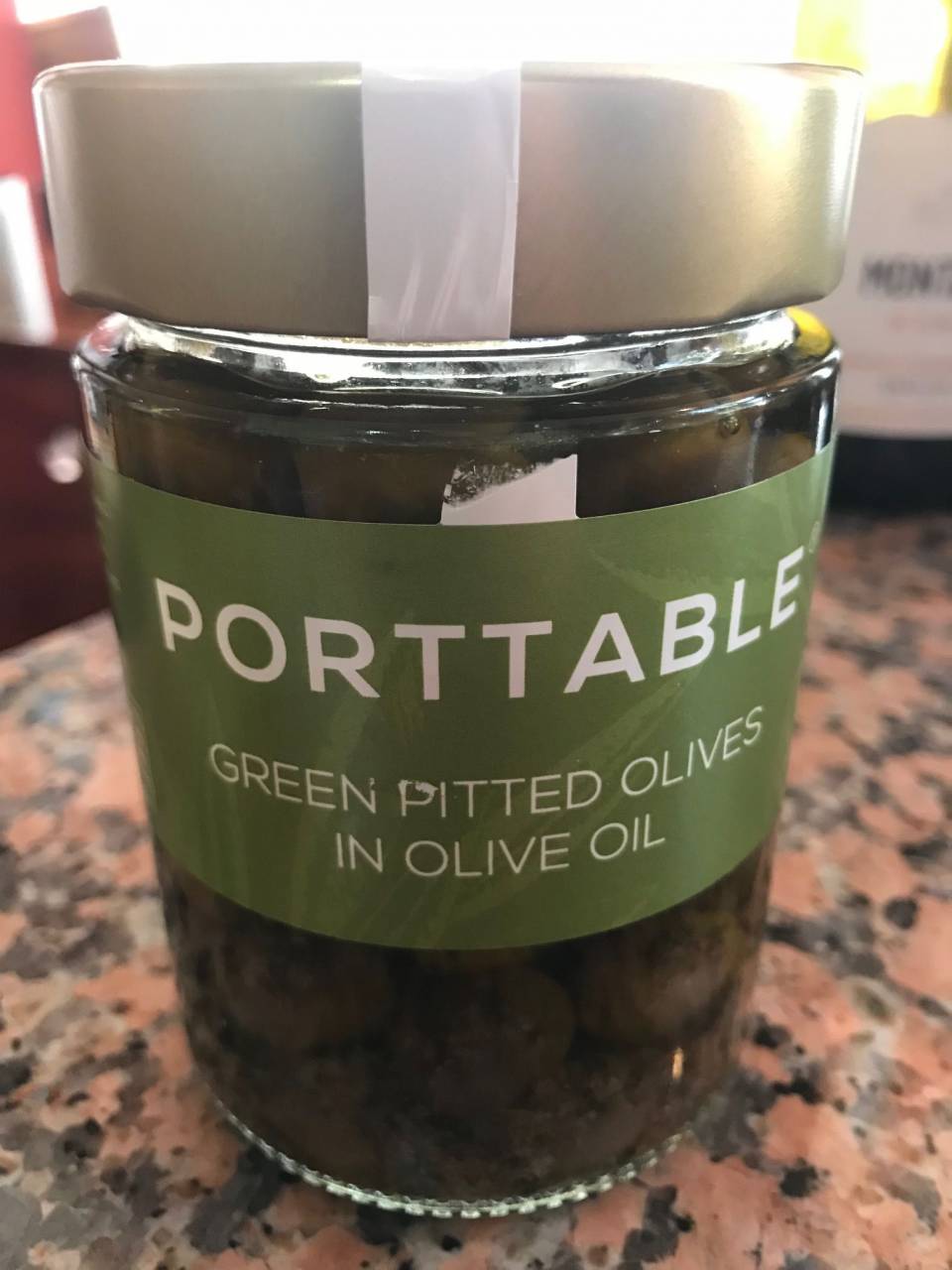 Oliven ohne Stein in Olivenöl mit Kräutern 300gr