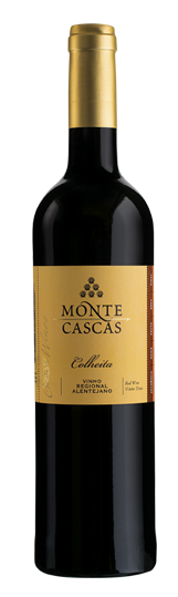 Monte Cascas Alentejo Colheita Rotwein 2017 0,375 L