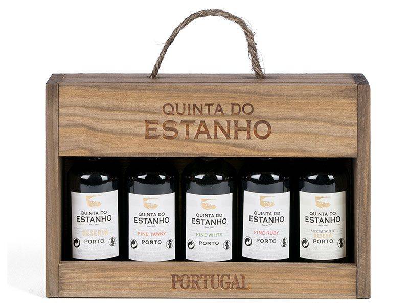 5er Miniaturpaket Portwein Quinta do Estanho