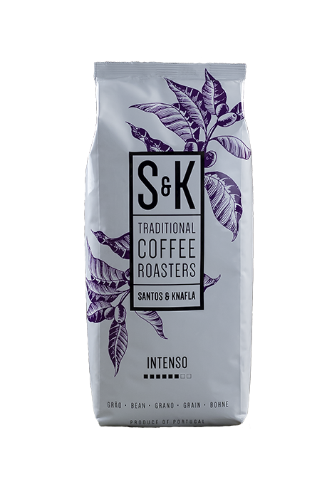 Santos & Knafla Intenso Bohne Kaffee 1kg