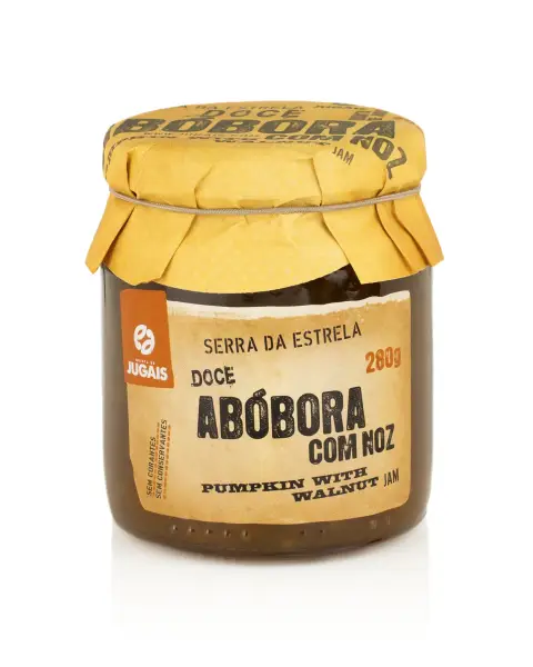 Jugais Kürbiskonfitüre mit Walnuss 280gr