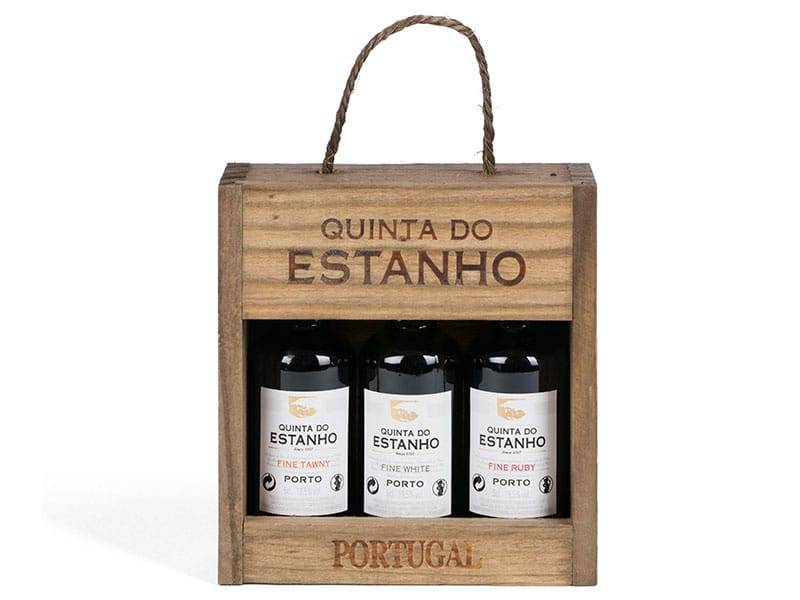 3er Miniaturpaket Portwein Quinta do Estanho