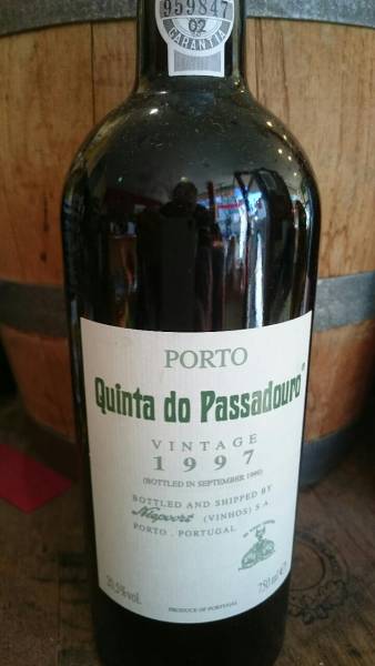 "Passadouro Vintage Portwein 1997"